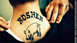 From the documentary “Tatoo Jew”